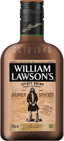Напиток спиртной WILLIAM LAWSON'S Super Spiced 0,25л 35%